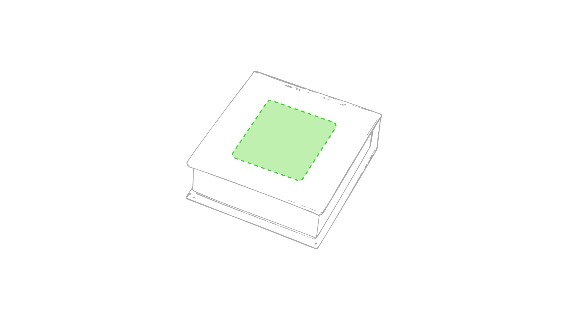Portanotas de cartón con 200 hojas 7,6 x 7,6 cm y banderas