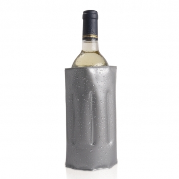 Enfriador de botellas de PVC con líquido refrigerante y cierre de velcro