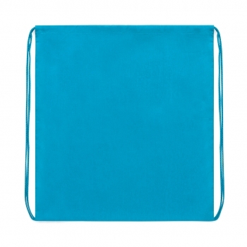 Mochila de cuerdas de algodón 100% 100 g/m² en colores alegres con cuerdas a juego