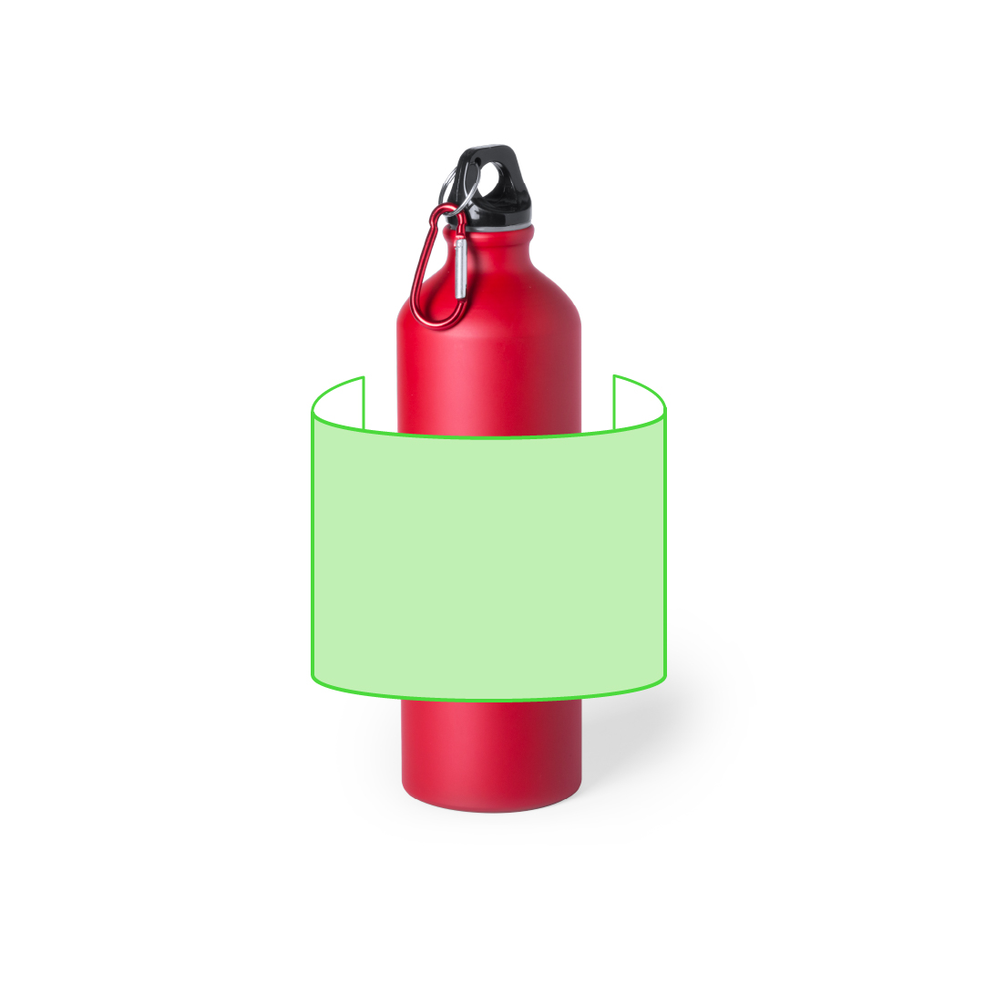 Bidón masivo clásico de aluminio 800 ml