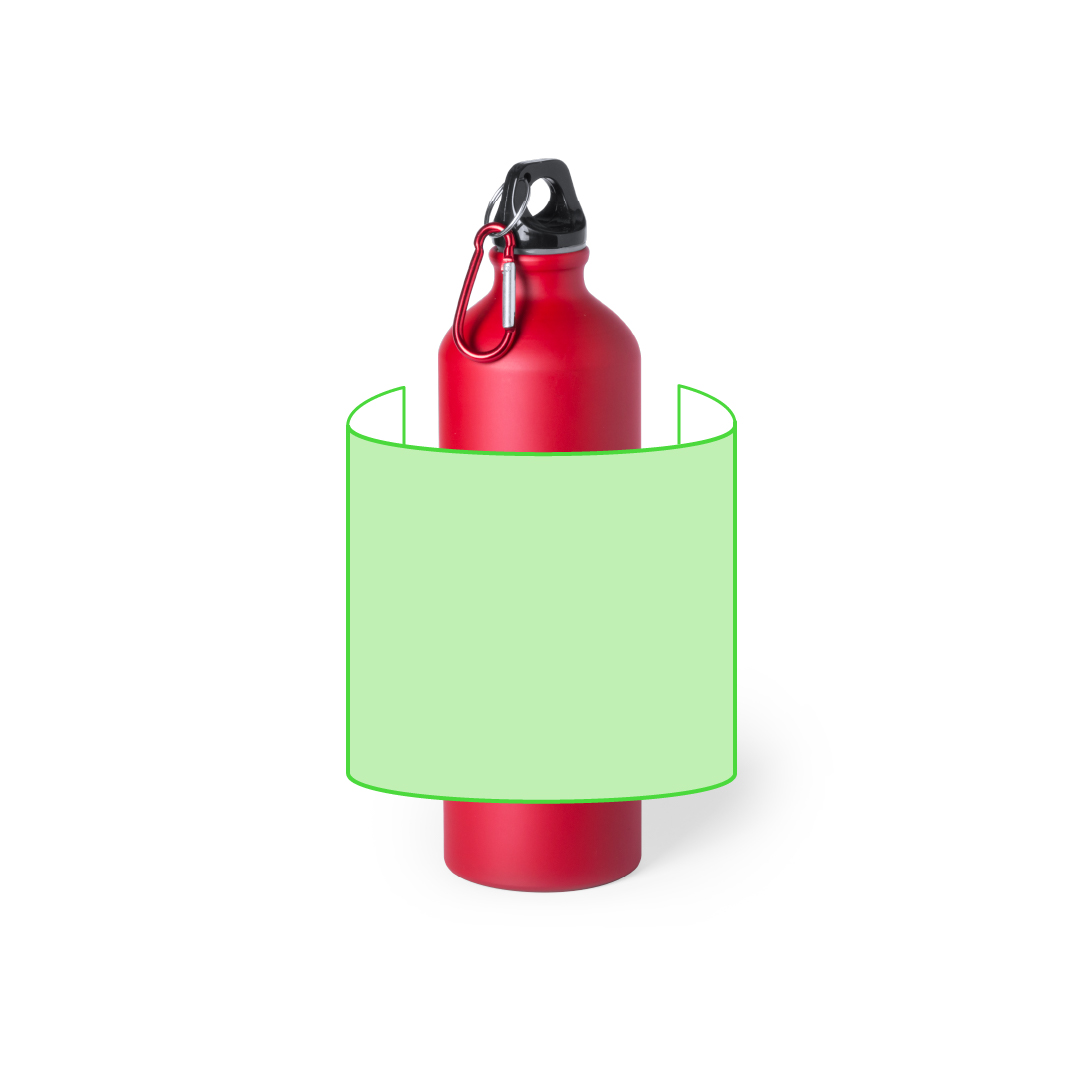 Bidón masivo clásico de aluminio 800 ml