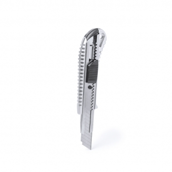 Cutter aluminio cuchilla retráctil corte profesional resistente duradero