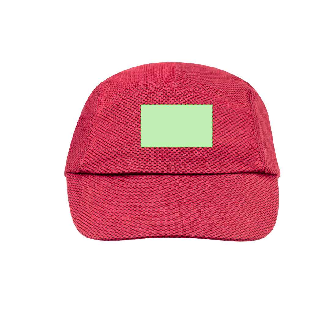 Gorra deportiva SoftCool Extreme refrigerante con protección UV50 y cierre de velcro