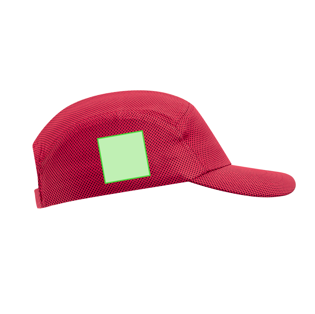 Gorra deportiva SoftCool Extreme refrigerante con protección UV50 y cierre de velcro