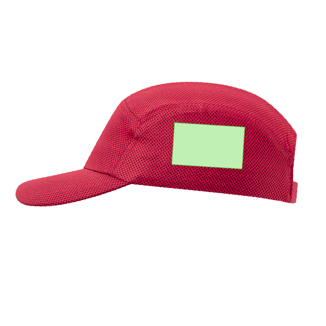 Gorra deportiva SoftCool Extreme refrigerante con protección UV50 y cierre de velcro