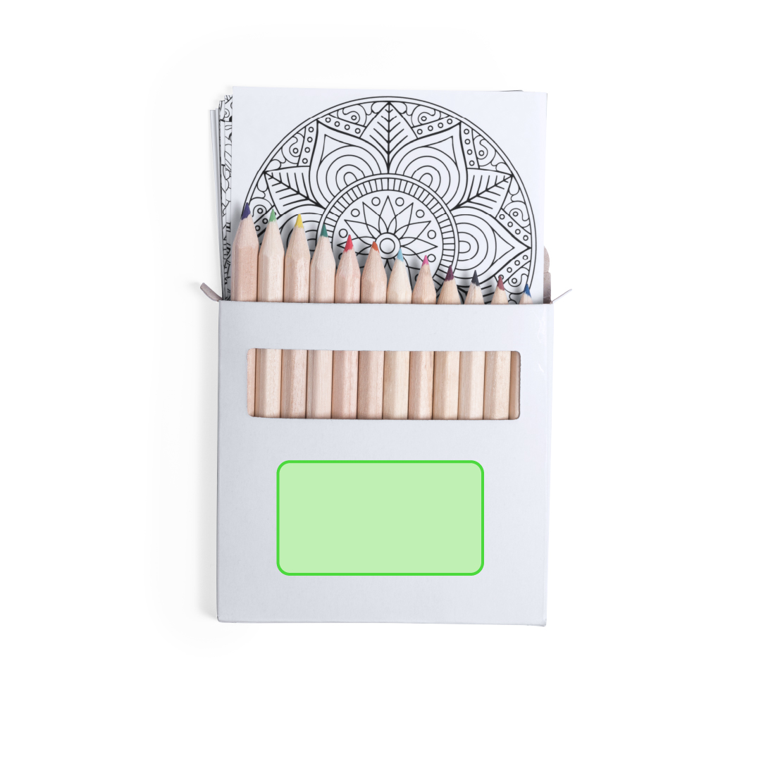 Set mandala de cartón