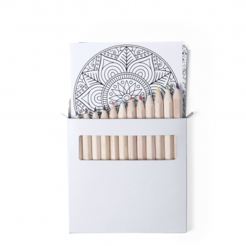 Set mandala de cartón