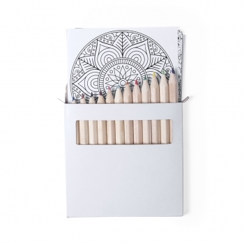 Set mandala de cartón