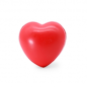 Antiestrés de PU diseño corazón 7×7×5 cm en colores vivos