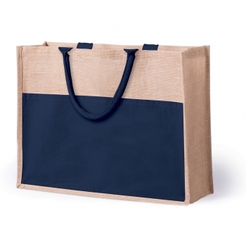 Bolsa de algodón asas cortas 44×34 cm formato apaisado