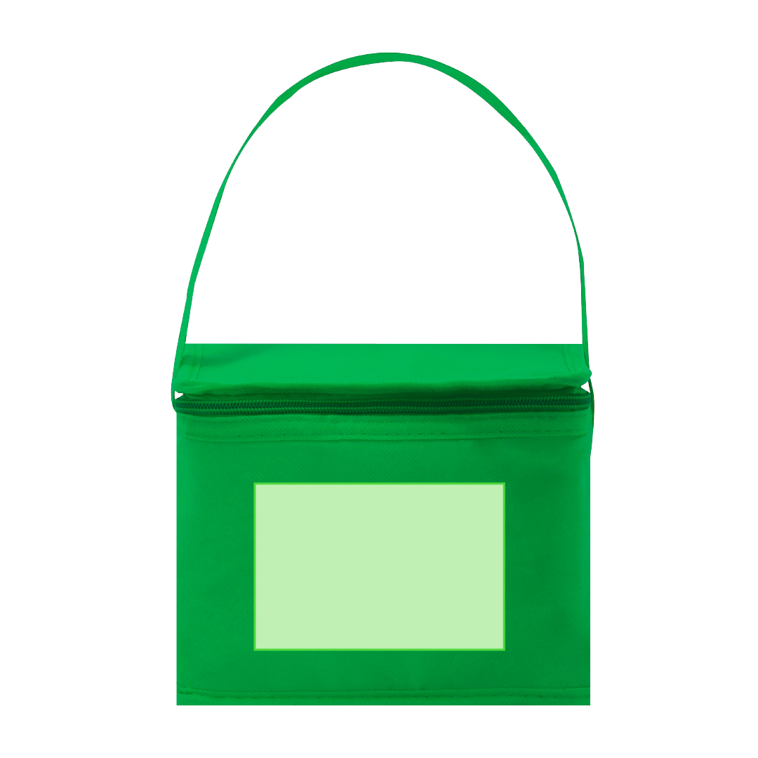 Nevera de non-woven 3,2 L con bandolera y cremallera — gama de colores llamativos