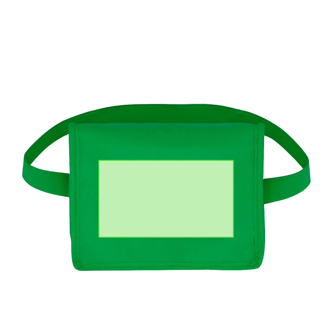 Nevera de non-woven 3,2 L con bandolera y cremallera — gama de colores llamativos