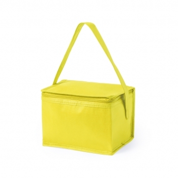 Nevera de non-woven 3,2 L con bandolera y cremallera — gama de colores llamativos