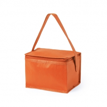 Nevera de non-woven 3,2 L con bandolera y cremallera — gama de colores llamativos