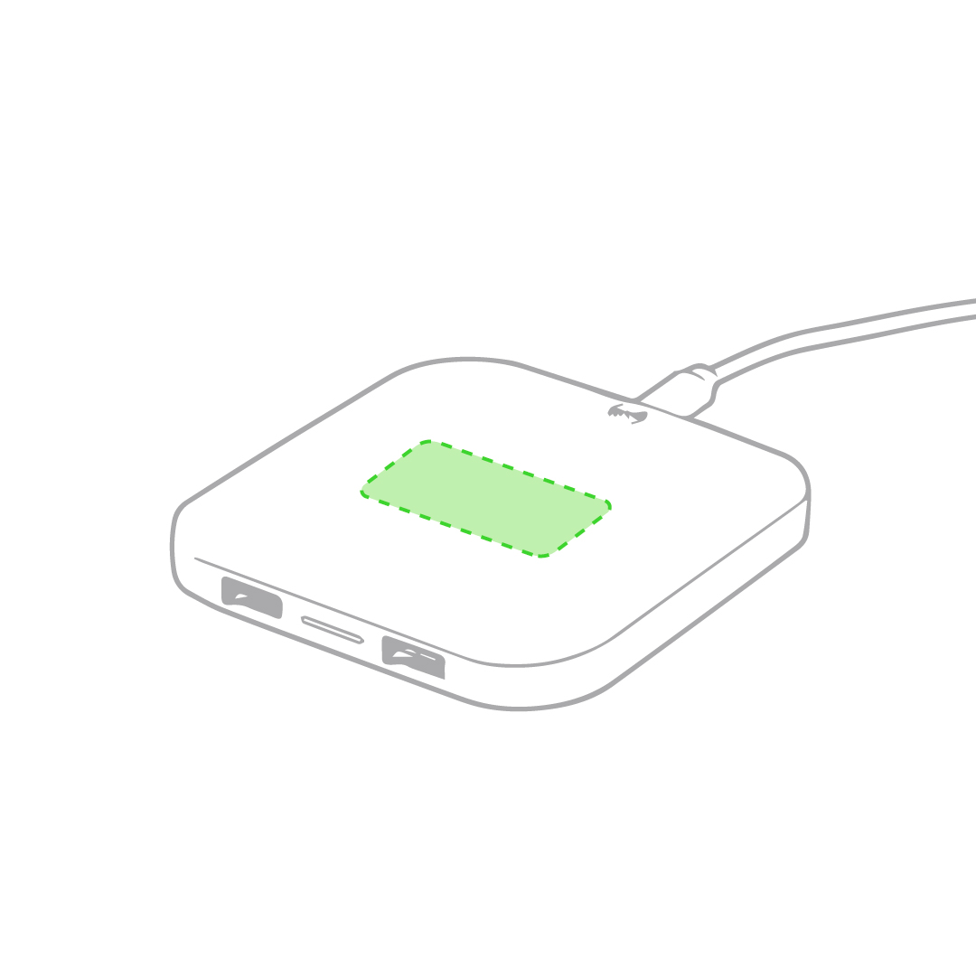 Cargador inalámbrico 10W multidispositivo con salidas USB adicionales