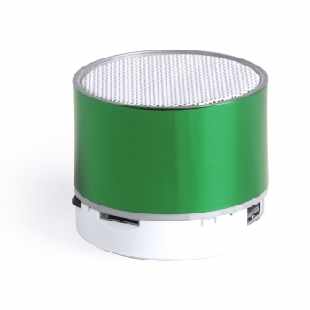 Altavoz Bluetooth compacto 3W con interior iluminado y logotipo marcado en láser que se ilumina