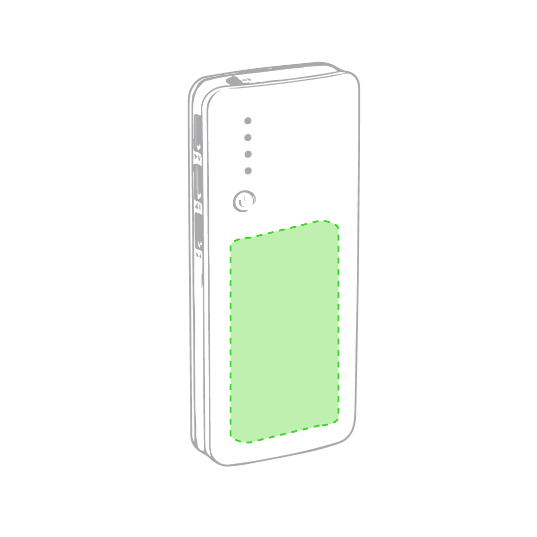 Powerbank con indicadores LED de 10000 mAh