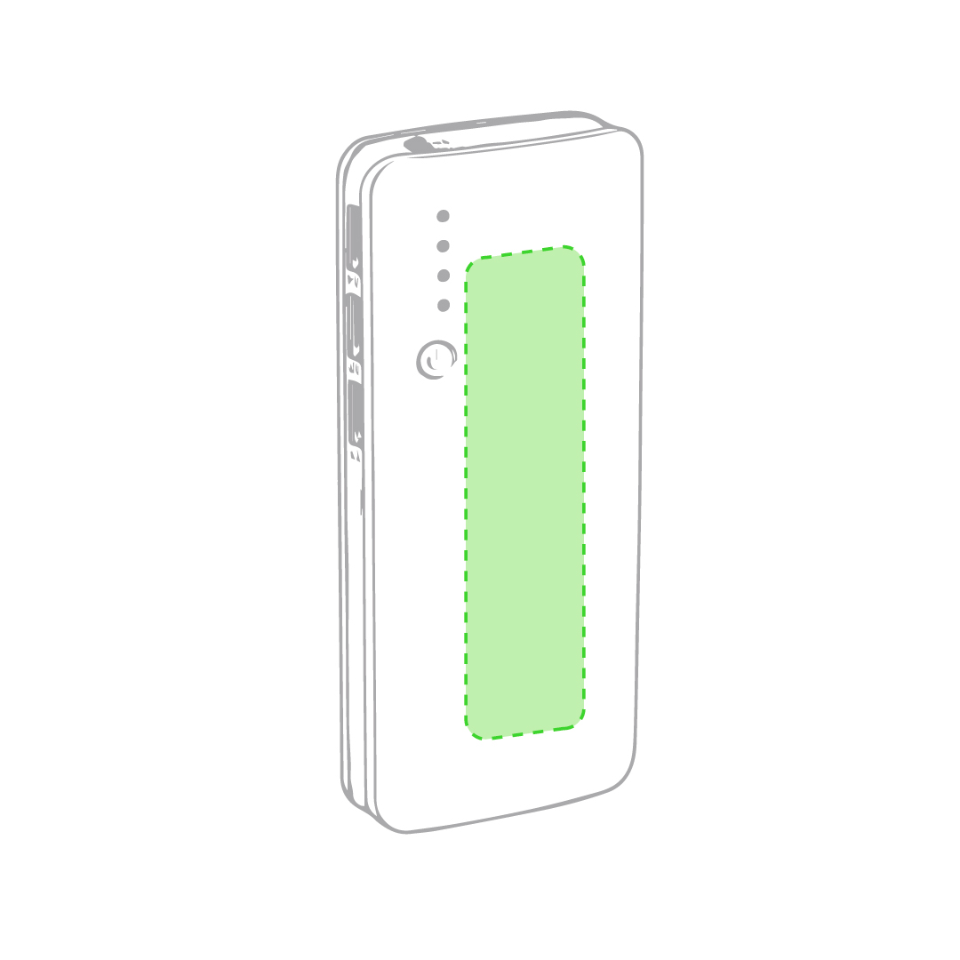 Powerbank con indicadores LED de 10000 mAh