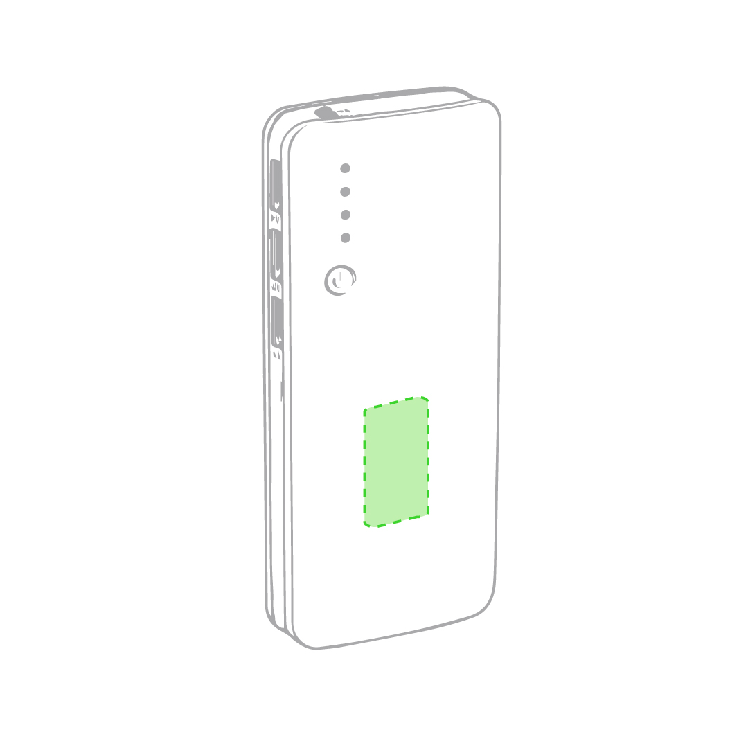 Powerbank con indicadores LED de 10000 mAh