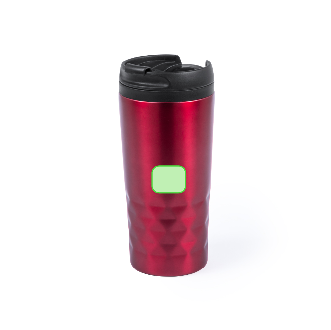 Vaso térmico híbrido de acero inoxidable y polipropileno 310 ml