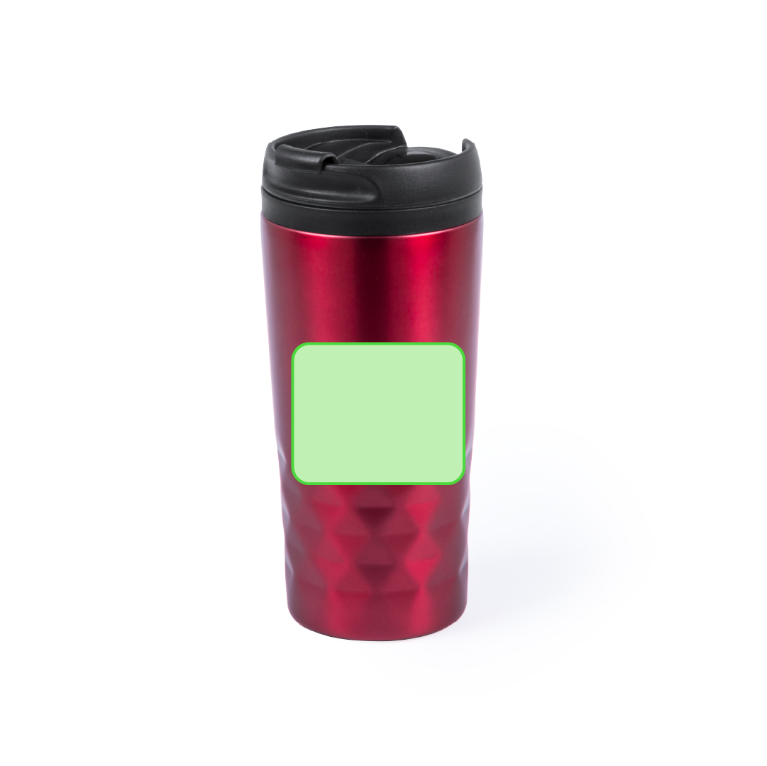 Vaso térmico híbrido de acero inoxidable y polipropileno 310 ml