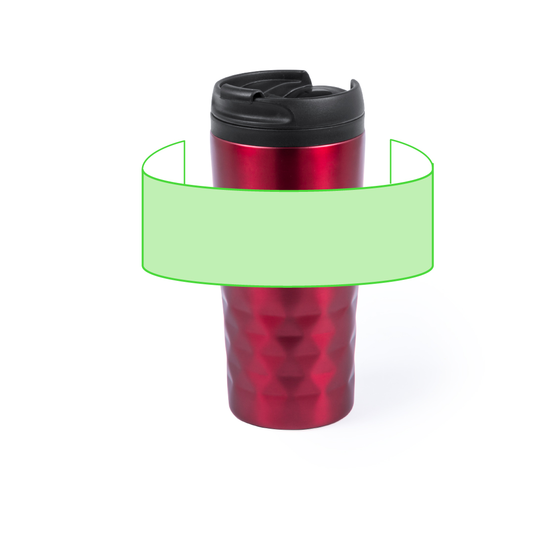 Vaso térmico híbrido de acero inoxidable y polipropileno 310 ml