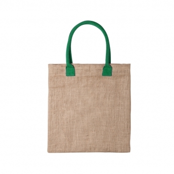 Bolsa de algodón básica natural 38×41 cm tote clásica