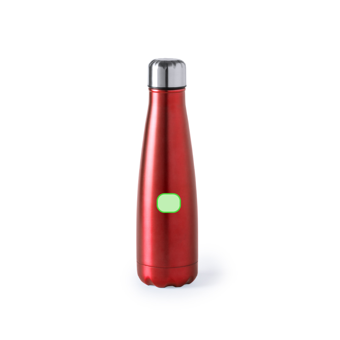Bidón deportivo de pared simple de acero inoxidable 630 ml
