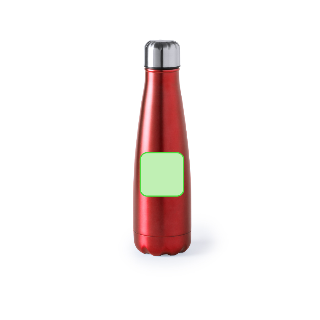 Bidón deportivo de pared simple de acero inoxidable 630 ml