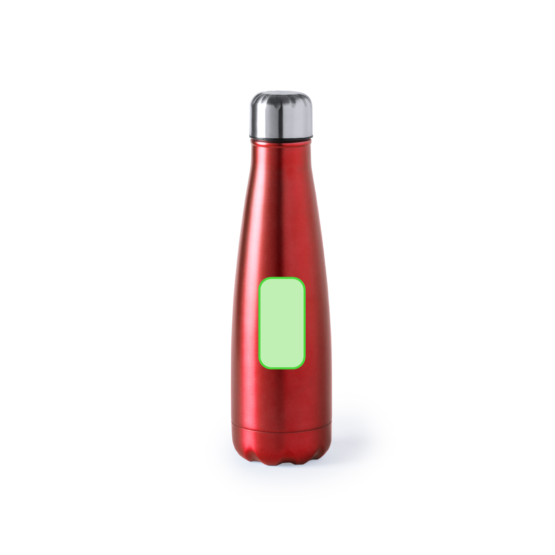 Bidón deportivo de pared simple de acero inoxidable 630 ml