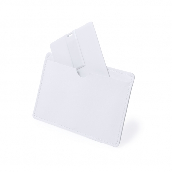 Memoria USB de 16GB con funda protectora de polipiel