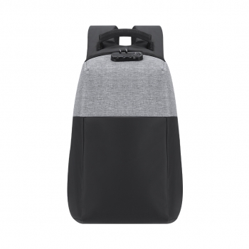 Mochila antirrobo de poliéster 900D con candado, USB, cinta reflectante y portátil 15