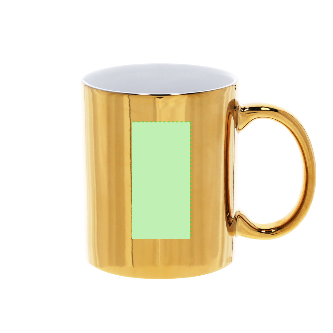 Taza de cerámica acabado mate texturizado 350 ml