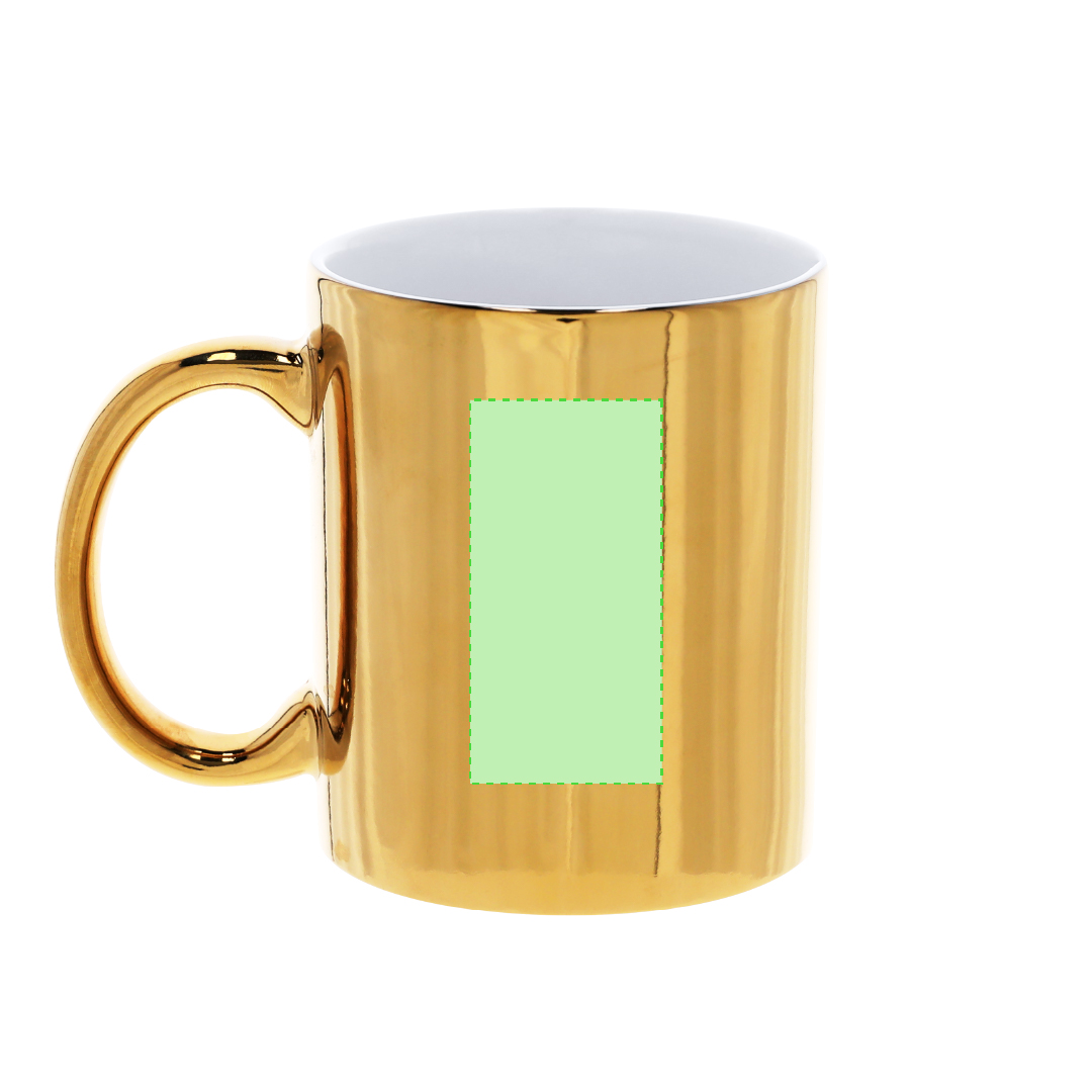 Taza de cerámica acabado mate texturizado 350 ml