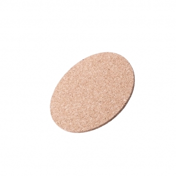 Posavasos de corcho natural ecológico grabable en láser