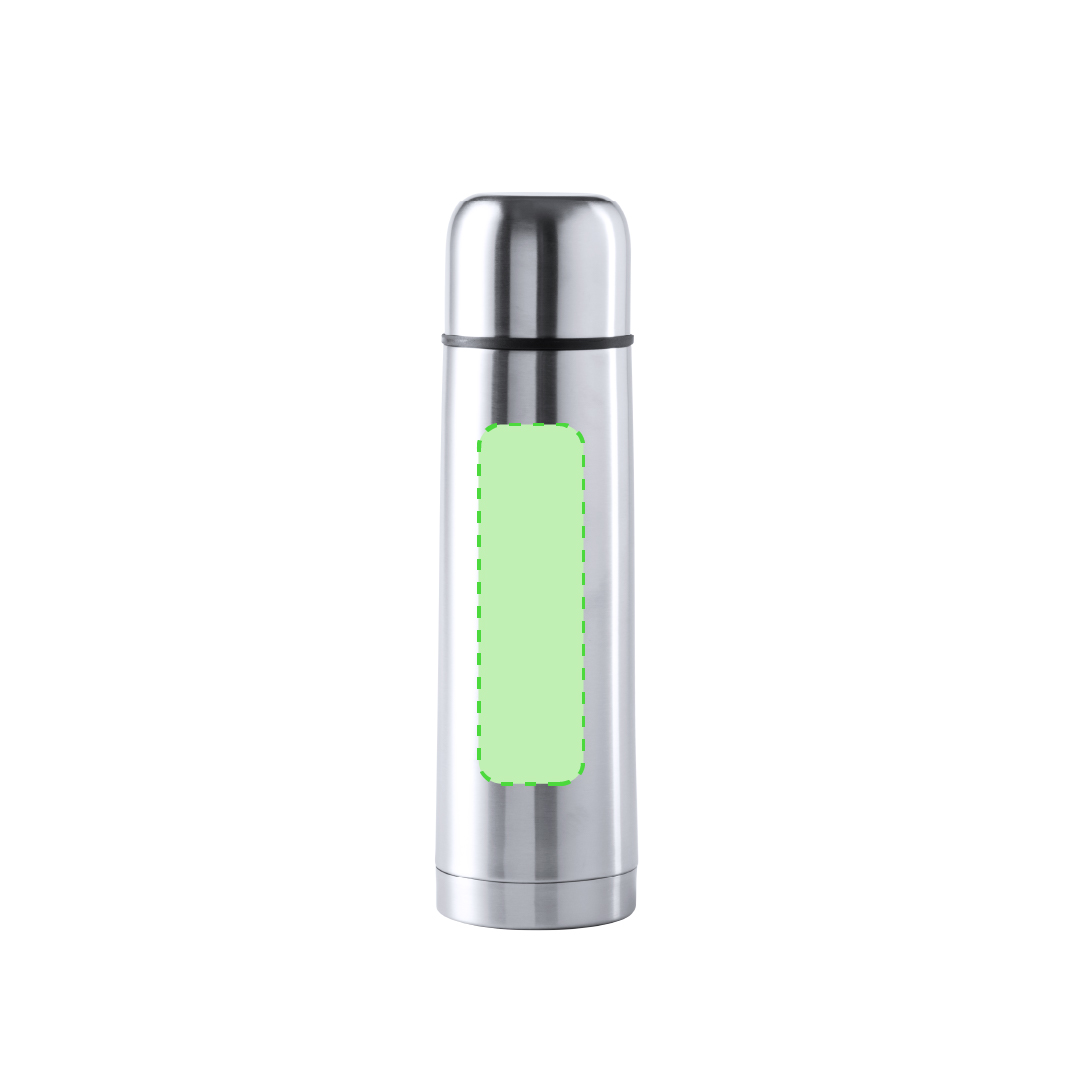Termo minimalista de acero inoxidable con taza 500 ml