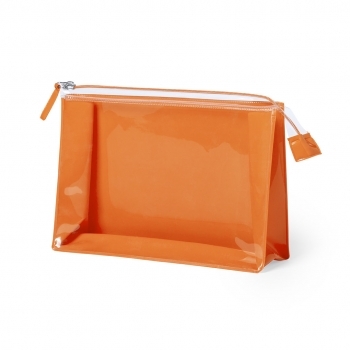 Neceser de EVA transparente impermeable con cremallera visible