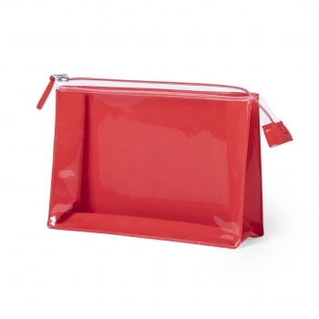Neceser de EVA transparente impermeable con cremallera visible