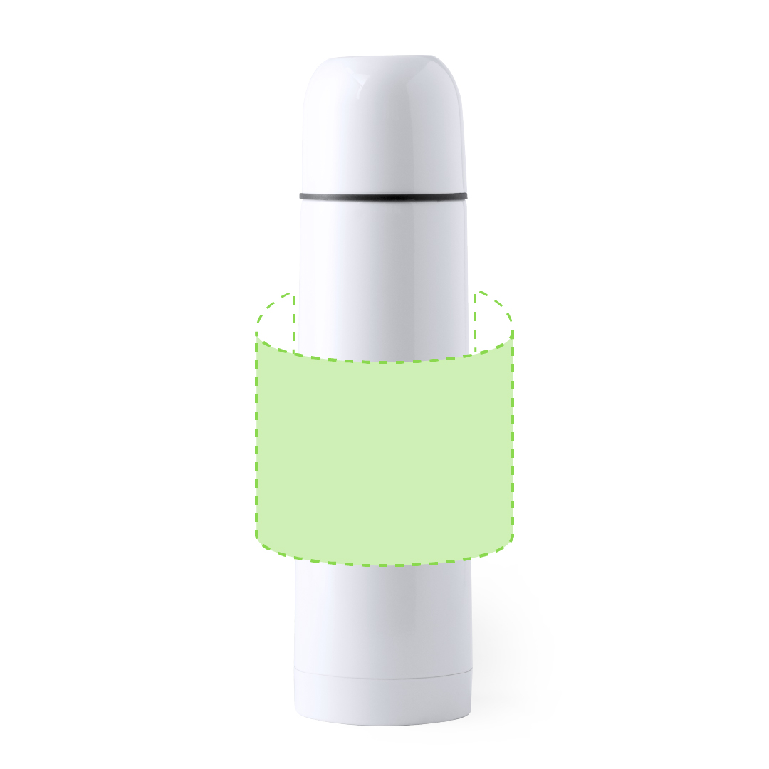 Termo de acero inoxidable apto para sublimación total 500 ml