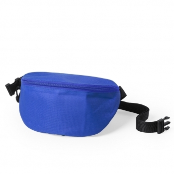 Riñonera de poliéster 600D elegante con bolsillo a juego y cierre de clic en variados colores