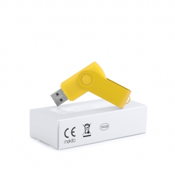 Memoria USB de 16GB en formato compacto universal