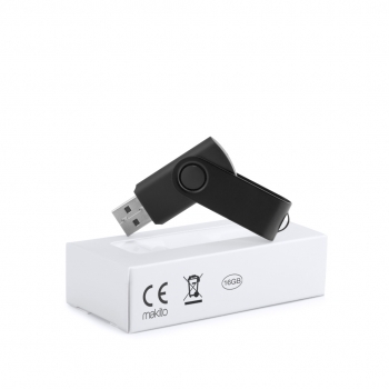 Memoria USB de 16GB en formato compacto universal