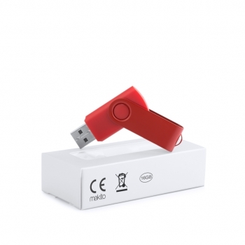 Memoria USB de 16GB en formato compacto universal