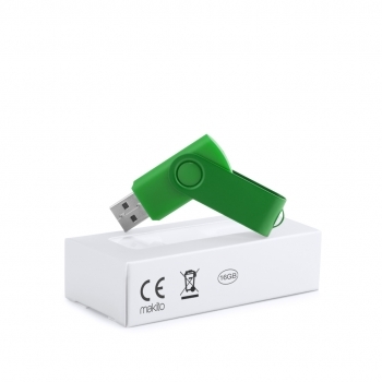 Memoria USB de 16GB en formato compacto universal