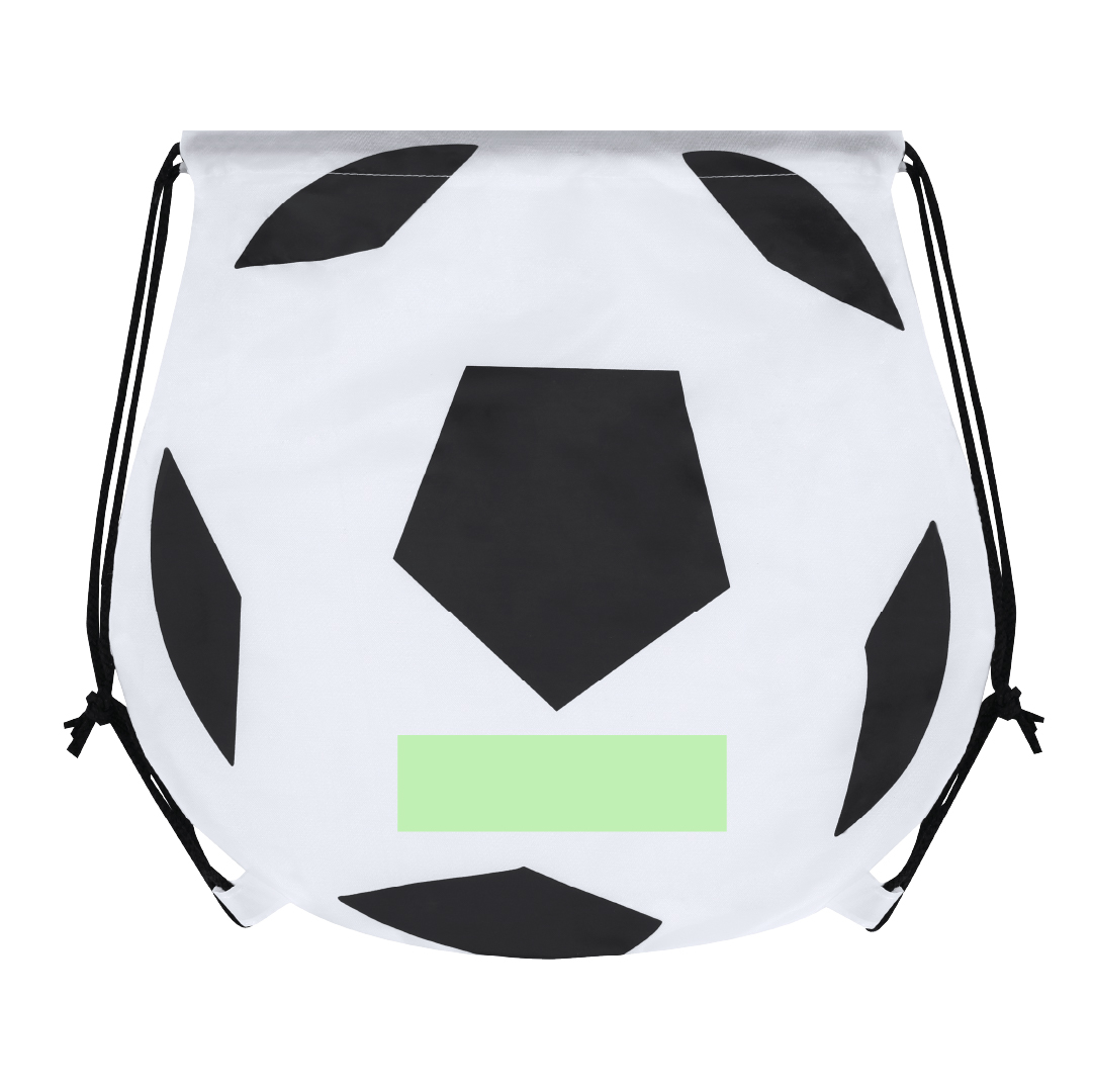 Mochila de cuerdas de poliéster 210D con diseños deportivos (fútbol, baloncesto, tenis)