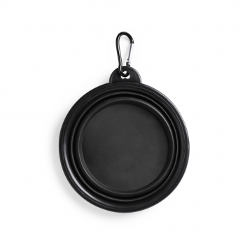 Bowl plegable mascotas TPR resistente portátil ahorro espacio viajes paseos
