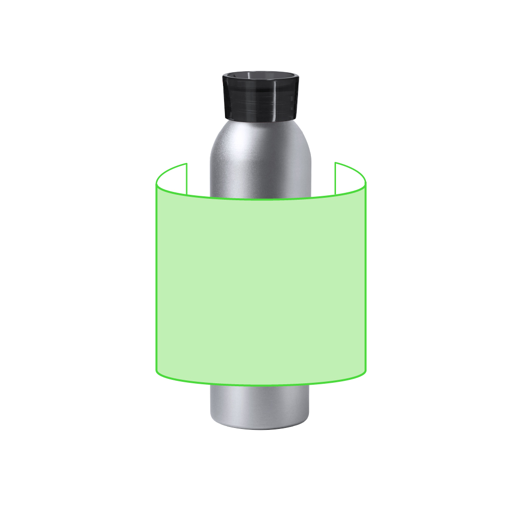 Bidón de aluminio estándar de hidratación diaria 650 ml