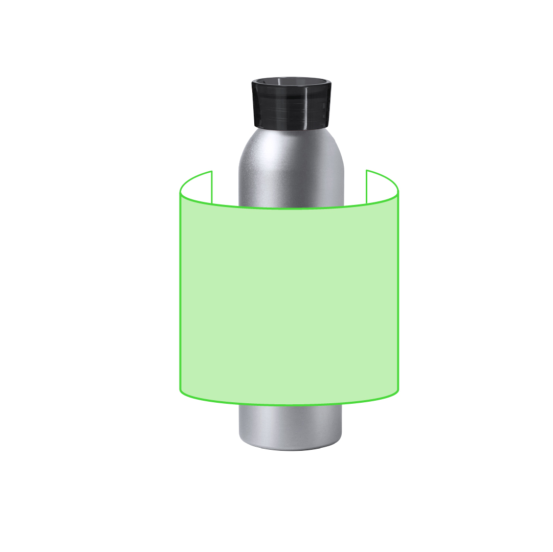 Bidón de aluminio estándar de hidratación diaria 650 ml