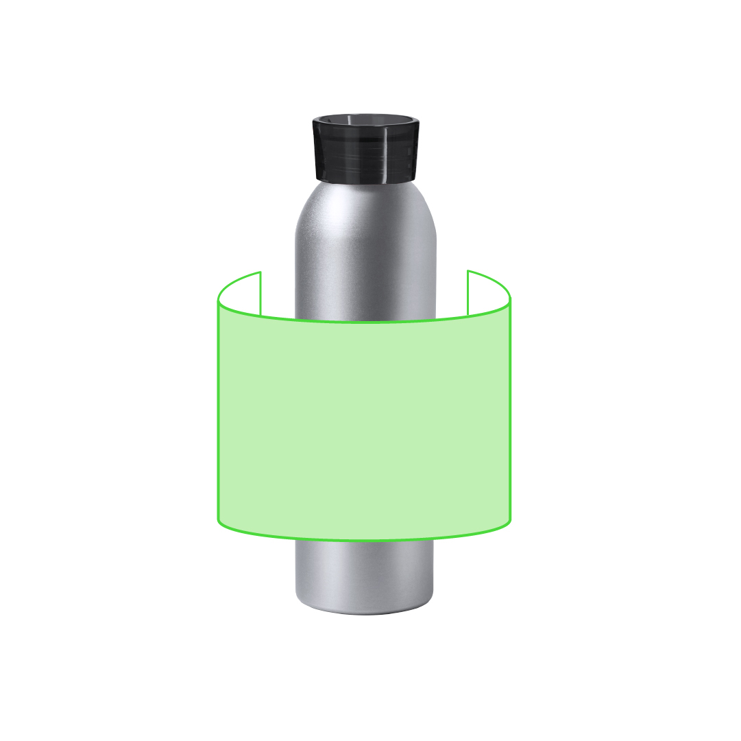 Bidón de aluminio estándar de hidratación diaria 650 ml