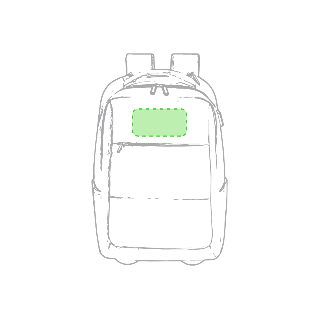 Mochila trolley de poliéster 300D con USB, portátil 15